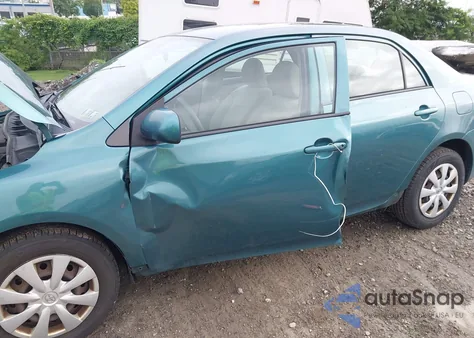 2009 Toyota Corolla Le z USA, uszkodzony, nr VIN 1NXBU40E69Z047390